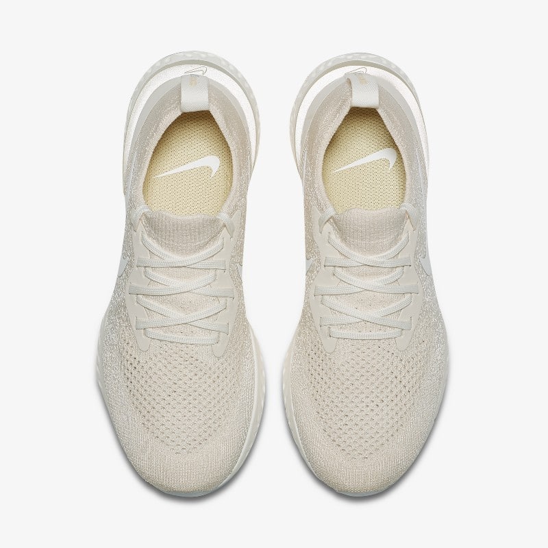 Nike Epic React Flyknit Light Cream AQ0070 201 Grailify